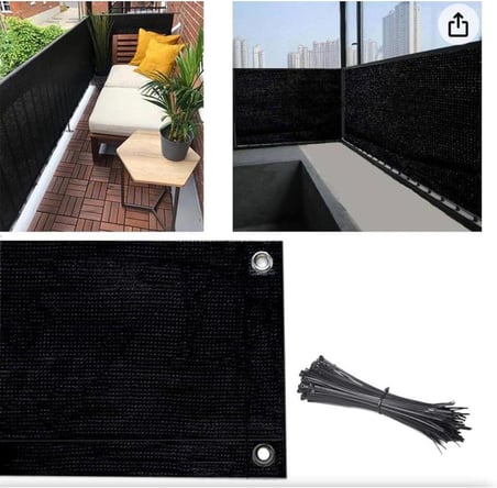 Demiri Perdesi Korkuluk Perdesi SİYAH File 80 X100 SİYAH 80 x 200