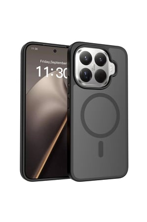 Xiaomi 15T Pro ile uyumlu Mi Kılıf Kamera Çıkıntılı Magsafe ile uyumlu Şarj Destekli Hassas Tuşlu Yumuşak Mat Kapak