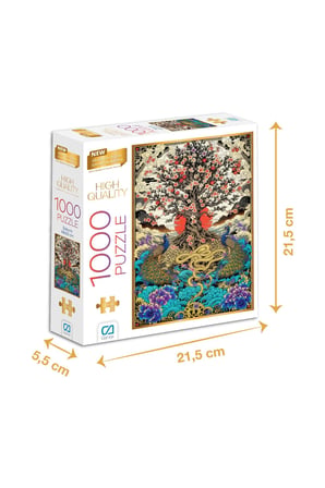 2,2mm Kalınlık 48x68cm Profesyonel Hobi Puzzle Yapboz Serisi
