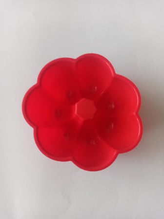 Muffin Kalıbı, Göbekli ve Çiçek Desenli – 6'lı Paket Isıya Dayanıklı Yapışmaz (2)