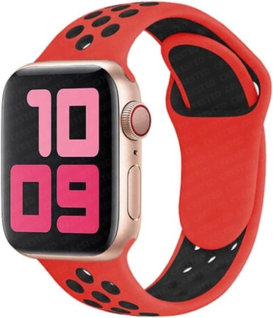 Apple ile uyumlu Watch 44/45/46/49mm Kordon Delikli Spor Kordon 2/3/4/5/6/se/7/8/9/10/11/ultra