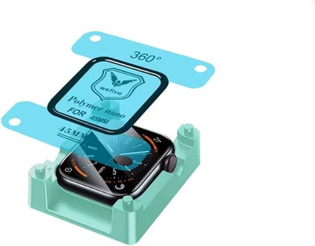 45mm Polymer Nano Ekran Koruyucu + Kolay Uygulama Aparatlı ile Uyumlu