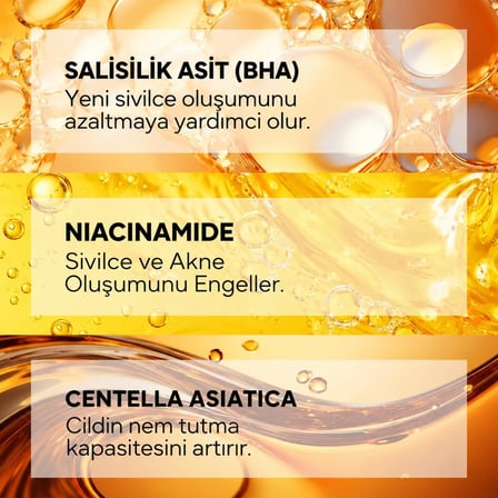 Ceel Salisilik Asit Tonik 200 ml - Niacinamide, Sitrik Asit ve Zinc PCA İçeren Yağ Dengeleyici ve Gözenek Görünümü Dengeleyici Yüz Toniği, Yağlı ve Karma Ciltler İçin