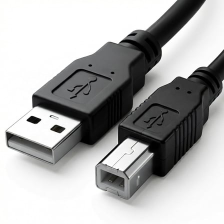 USB-B Yazıcı Tarayıcı Printer Kablosu (1.5 METRE) - PC ve Laptop ile Yazıcı Ara Bağlantı Data Kablosu - MIDI Klavye, Ses Kartı, Dijital Piyano - DJ ve Müzik Ekipmanları Uyumlu