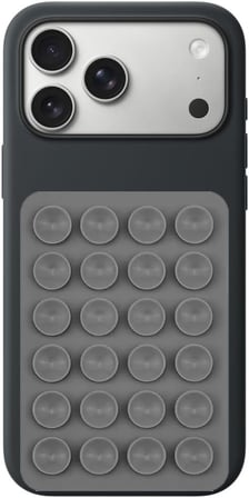 Tutucu Taşınabilir Silikon Yumuşak Telefon Standı Geniş Kullanım Alanı Gri