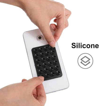 Tutucu Taşınabilir Silikon Yumuşak Telefon Standı Geniş Kullanım Alanı Gri