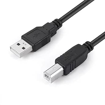 USB Yazıcı Kablosu, USB-A to USB-B Printer Kablo, Yazıcı Tarayıcı Fotokopi Cihazı Bağlantı Kablosu, PC Laptop USB-B Girişli Yazıcılar ile Uyumlu