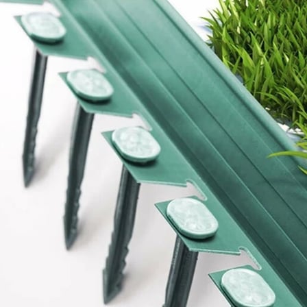 Ayırıcı Esnek Plastik Çim Sınırlayıcı Bordür Taş Toprak Ayıracı 25 METRE YEŞİL
