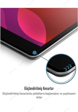 9.7 5. 6. Nesil 2017 2018 ile Uyumlu Nano Kırılmaz Ekran Koruyucu Cam, Şeffaf