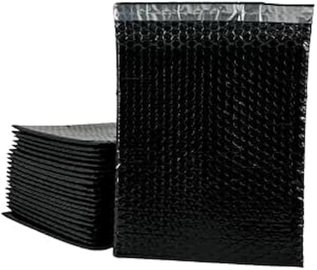 Bantlı Kapaklı Baloncuklu Torba, Balonlu Patpat Torba 15Cm(En) X20Cm(Boy)+5Cm(Kapak) 100 Adet