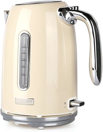 GEM RETRO 1.7 Litre Vanilya Krem Rengi Yeni Su Isıtıcısı