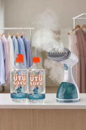 Kolay ve Hızlı Ütüleme 2 Adet 500 ml - Ütü, Buhar Kazanlı Ütü ve Kırışık Giderici Ütüler Için