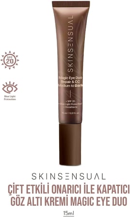 Sensual Magic Eye Duo Repair & CC Göz Altı Kapatıcısı 15 ml | Onarıcı & Aydınlatıcı | Medium to Dark