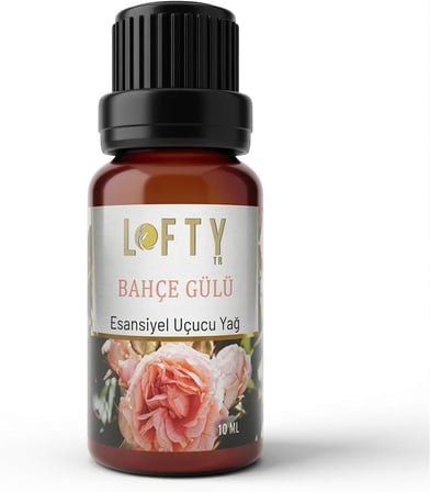 Bahçe Gülü Saf Uçucu Yağ (10ml) -%100 Doğal Esansiyel Yağ | Buhurdanlık, Difüzör ve Oda Kokusu İçin Ferahlatıcı Etki