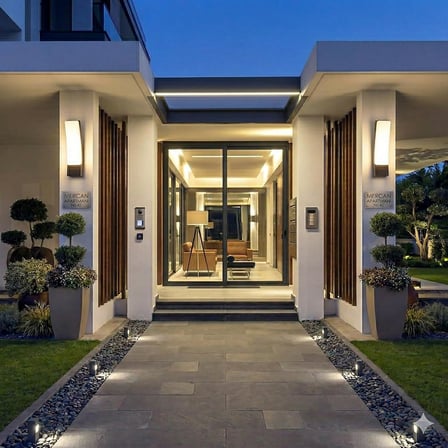 Mekan LED Aplik, Bahçe Duvarı, Teras, Bina Giriş ve Cephe Aydınlatması, Cata Havana 30 Watt, 3200 Lümen, IP44, Modern Tasarım, 3200K Gün Işığı
