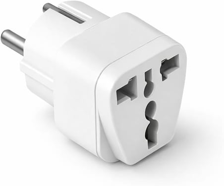 Priz Adaptörü Seyahat Tipi Çoklu Girişli Fiş Dönüştürücü EU US UK AU Uyumlu 220V 110V Dönüştürücü Taşınabilir Kompakt Adaptör