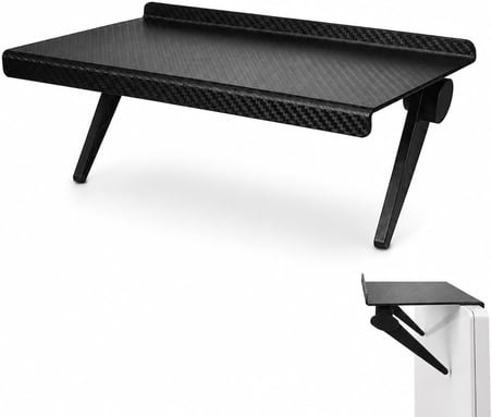 Home Monitör Üstü Stand Organizer Düzenleyici Raf TV Üstü Stand Ekran Üstü Raf Kurulumsuz Ayarlanabilir Monitör Rafı Masaüstü Düzenleyici Kaymaz Yüzey TV Rafı