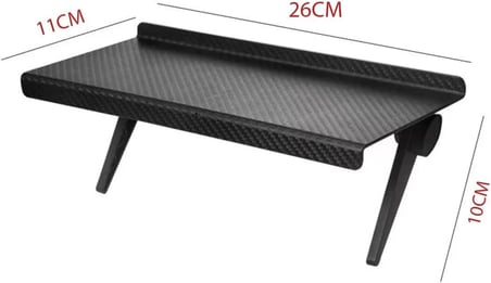Home Monitör Üstü Stand Organizer Düzenleyici Raf TV Üstü Stand Ekran Üstü Raf Kurulumsuz Ayarlanabilir Monitör Rafı Masaüstü Düzenleyici Kaymaz Yüzey TV Rafı