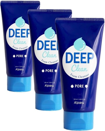 Gözenek Karşıtı, Arındırıcı Yüz Yıkama Köpüğü Deep Clean Foam Cleanser Pore (3 paketi)