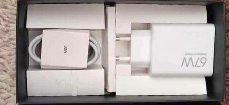 Hızlı Şarj Aleti Seti, USB-A Girişli, USB-C Kablo Dahil, Beyaz