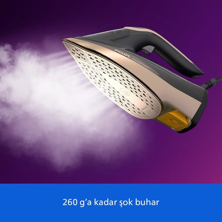 8000 Serisi Azur Buharlı Ütü
