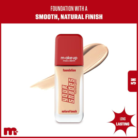 up maruderm Pürüzsüz Görünüm Sağlayan Yarı Mat Bitişli Uzun Süre Kalıcı Fondöten 5N 30 ML