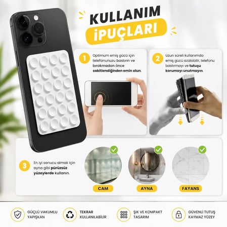 Tutucu Taşınabilir Silikon Yumuşak Telefon Standı Geniş (Turuncu)