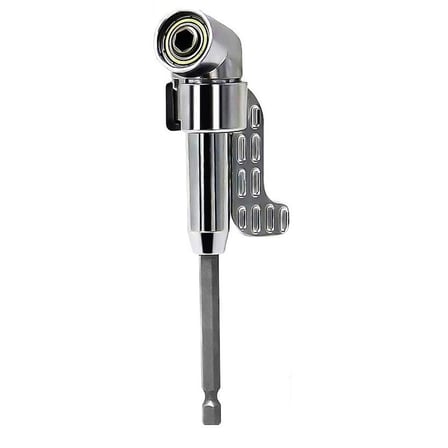 140 mm Köşe Vidalama Adaptörü ve Esnek Bits Ucu Seti Manyetik Uç Tutuculu 10 Parça Tornavida Uç Seti Dar Alanlar İçin Vidalama Aparatı