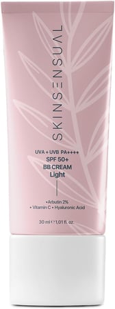 Sensual SPF50+ PA++++ Kapatıcı BB Krem Light 30 ml | Leke Karşıtı, Aydınlık Cilt Görünümü | UVA+UVB Koruma