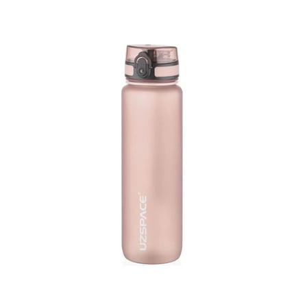 Büyük Boy Suluk - 1000 ml Soft-Touch Tritan Renkli Matara (Kahve)