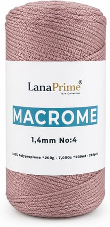 1.4mm No:4, 100% Polipropilen, 200g 230mt