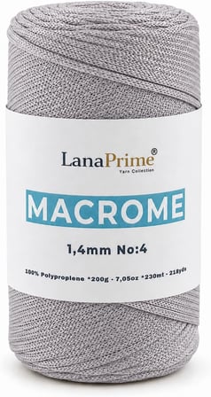 1.4mm No:4, 100% Polipropilen, 200g 230mt