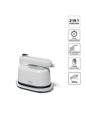 Handy Steam Mini Buharlı Düzleştirici ve Seyahat Ütüsü, Dikey Buharlı Kırışık Giderici