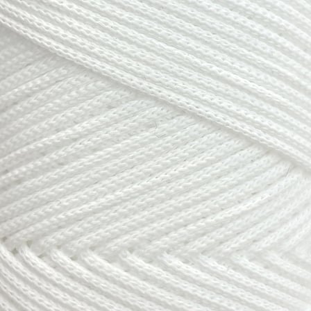 2MM Polyester Makrome İpi 2'li Set 460m 400gr Supla ve Çanta İpliği (Beyaz)