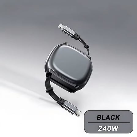 Type-C To Type-C Hızlı Şarj ve Data Kablosu Siyah YK-K181
