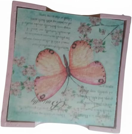 6'lı Set – Desenli, Masa Koruyucu, Dekoratif (E)