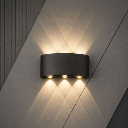 Mekan LED Aplik 10 Watt GÜNIŞIĞI Cata Haiti 3'lü Aplik CT-8011G