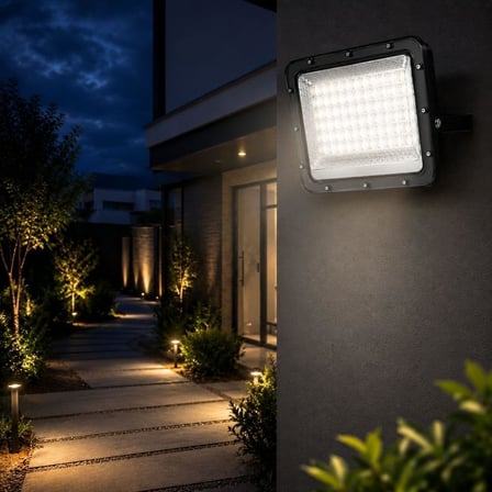 100W Slim LED Projektör Cata CT-4659B - Beyaz Işık 6400K