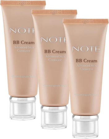 Cosmetics BB Cream 200 Soft Ivory SPF 15 Nemlendirici Etkili Yoğun Kapatıcı BB Krem (3 paketi)