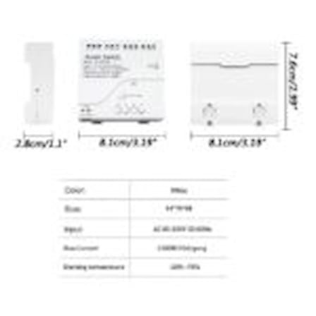 TUYA WiFi 4 CH RF433 85-250V Akıllı Röle Modülü