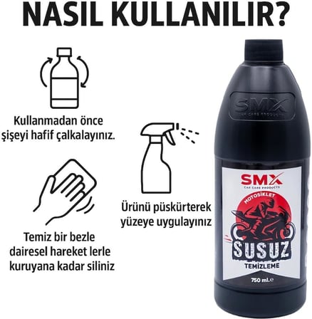 Motosiklet Susuz Temizleme 750 ML