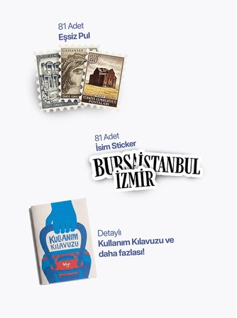 TEKYR TÜRKİYE SEYAHAT KOLEKSİYONU – SEYAHAT AJANDASI