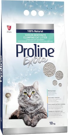 Extra Sodıum Bentonite Gri Bentonit Topaklaşan Kedi Kumu 10 L