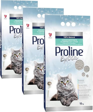 Extra Sodıum Bentonite Gri Bentonit Topaklaşan Kedi Kumu 10 L
