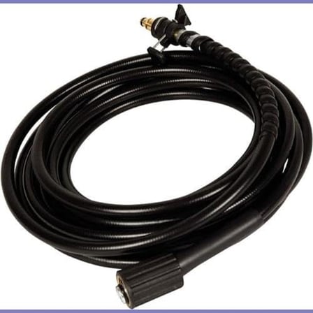 Orijinal Einhell yüksek basınçlı hortum PVC (yüksek basınçlı yıkama aksesuarı, maks. 200 bar, uzunluk 6 m, Einhell yüksek basınçlı temizleyici TC-HP 90, TC-HP 130, TE-HP 140 &amp; TE-HP 170) için