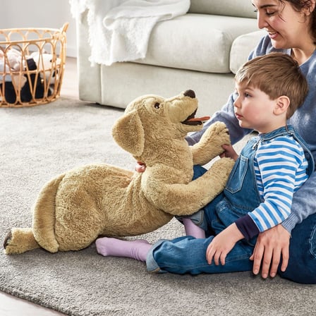 Yumuşak Oyuncak, Kahverengi, 70 cm, Köpek