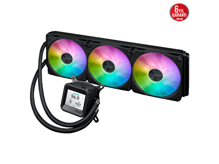 Asus LC 360 ARGB LCD 360mm Intel-AMD Uyumlu Sıvı Soğutucu