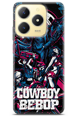 Realme C61 uyumlu Manga 18 Baskılı Kapak Cowboy Bebop