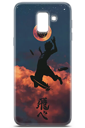 Samsung Galaxy J6 uyumlu Manga 9 HD Baskı Hinata Haikyuu