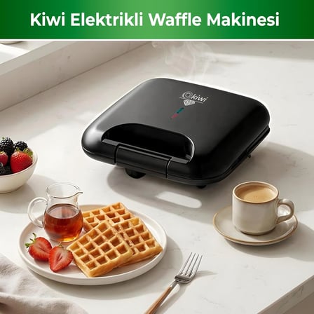 KSM-2405K Siyah Çocuk Waffle Makinesi